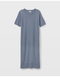 Club Monaco Charakteristisches Kaschmir-T-Shirt-Kleid